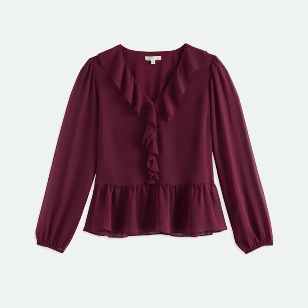 NWT Zora Peplum Top